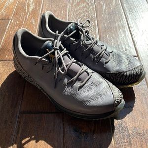 Nike Jordan ADG Golf Shoes: grey leather